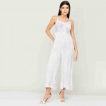 Women Printed Sleeveless Jumpsuit